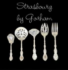 5 Pc Gorham Strasbourg Sterling Silver Serving Pieces 355 grams NO RESERVE