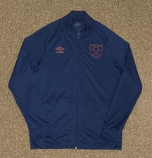 West Ham United Full Zip Umbro Training Jacket, Medium, Excellent Condition