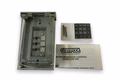 Pentair Compool LVS-3W Outdoor Remote Control LVS3W With Circuit Board ...