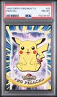 Pokemon Pikachu Topps Tv 25 PSA 8