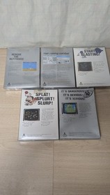 Asteroids Atari 7800 Bundle Of 5 BRAND NEW SEALED GAMES!(Atari 7800, 1988)