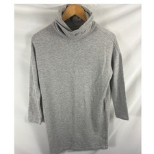 GAP Heather Grey Mock Neck Sweater Dress Size XSP