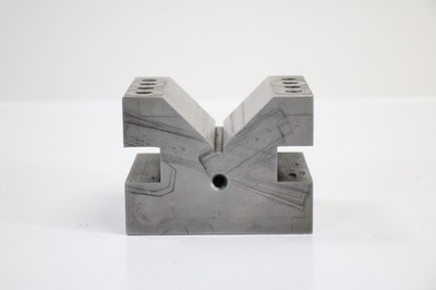 SPI V-Block Machinist Inspection Hold Down Clamp Block 4x3x3 inches