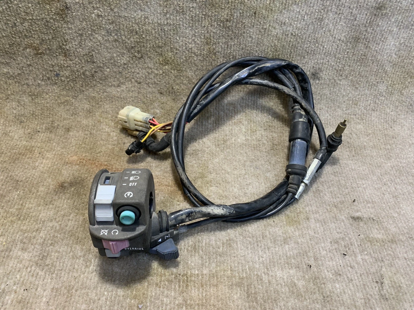 06 Kawasaki Brute Force 750 4x4i Headlight On Off Handlebar Start Switch KVF750