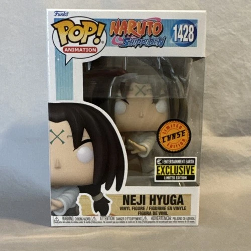 Chase Funko Pop! Naruto Shippuden Neji Hyuga #1428 Entertainment Earth Exc.