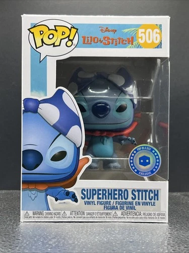 Funko Pop! Vinyl: Lilo & Stitch- Superhero Stitch - Pop in a Box Excl. #506