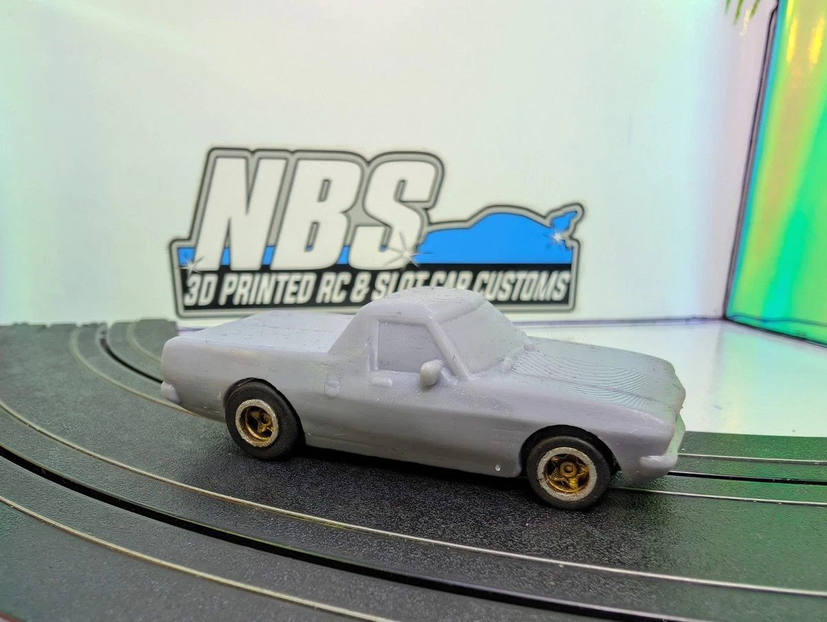 AFX Slot Car 3d Printed Body HQ Holden Ute Suit Mega G+ 1.7