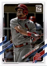 Dylan Carlson RC 2021 Topps Series 1 #285 St. Louis Cardinals Rookie Card