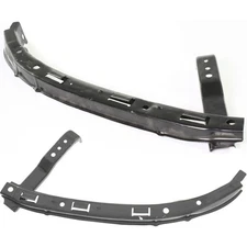 Pair Set of 2 Bumper Face Bar Brackets Retainer Mounting Braces Left & Right