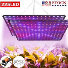 1/2Pack LED Grow Light 8500W Full Spectrum Lamp for Indoor Plant Veg Flower US