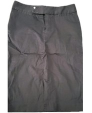 Vintage Gap Women size 0 STRETCH Pencil skirt black career wear to work