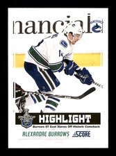  491 Alexandre Burrows  Canucks 2011 Panini Hockey Sports Trading Card 