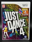Just Dance 4 (Nintendo Wii) *COMPLETE W/ MANUAL - TESTED*