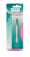 Trim Silver Tweezers 1 pk 18-PACK 