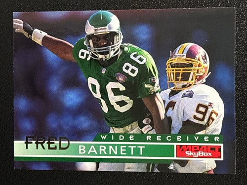 1995 Skybox Impact Fred Barnett #108 card