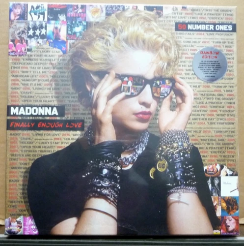 MADONNA Finally Enough Love: 50 Number Ones (Rainbow Edition) 6-LP SEALED