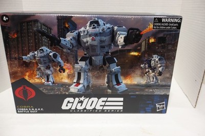 G.I. JOE CLASSIFIED SERIES #162 COBRA S.N.A.K.E BATTLE SUIT HASBRO NEW SEALED