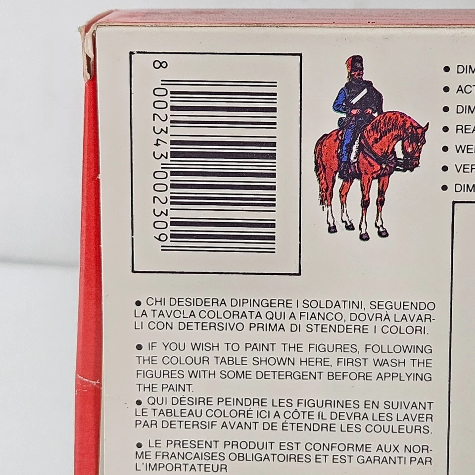 ESCI No. 230 1/72 Scale British Light Dragoons Napoleonic Wars Plastic Kit Boxed - Image 4 of 4