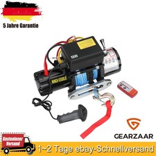 Elektrische Seilwinde 13500LBS Funk Synthetisches Elektrowinde Motorwinde 12V