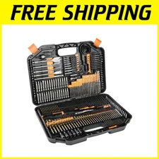Versatile 246-Piece Drill Bit Set for Various Materials