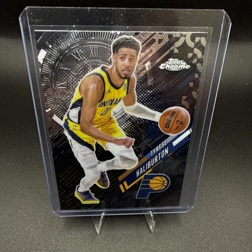 2025 Topps Chrome Tyrese Haliburton Base (RAW)