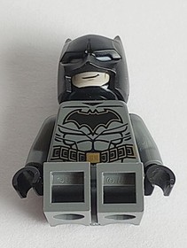 Lego Minifigure vtg mini figure building block DC Comic toy Batman No Cape