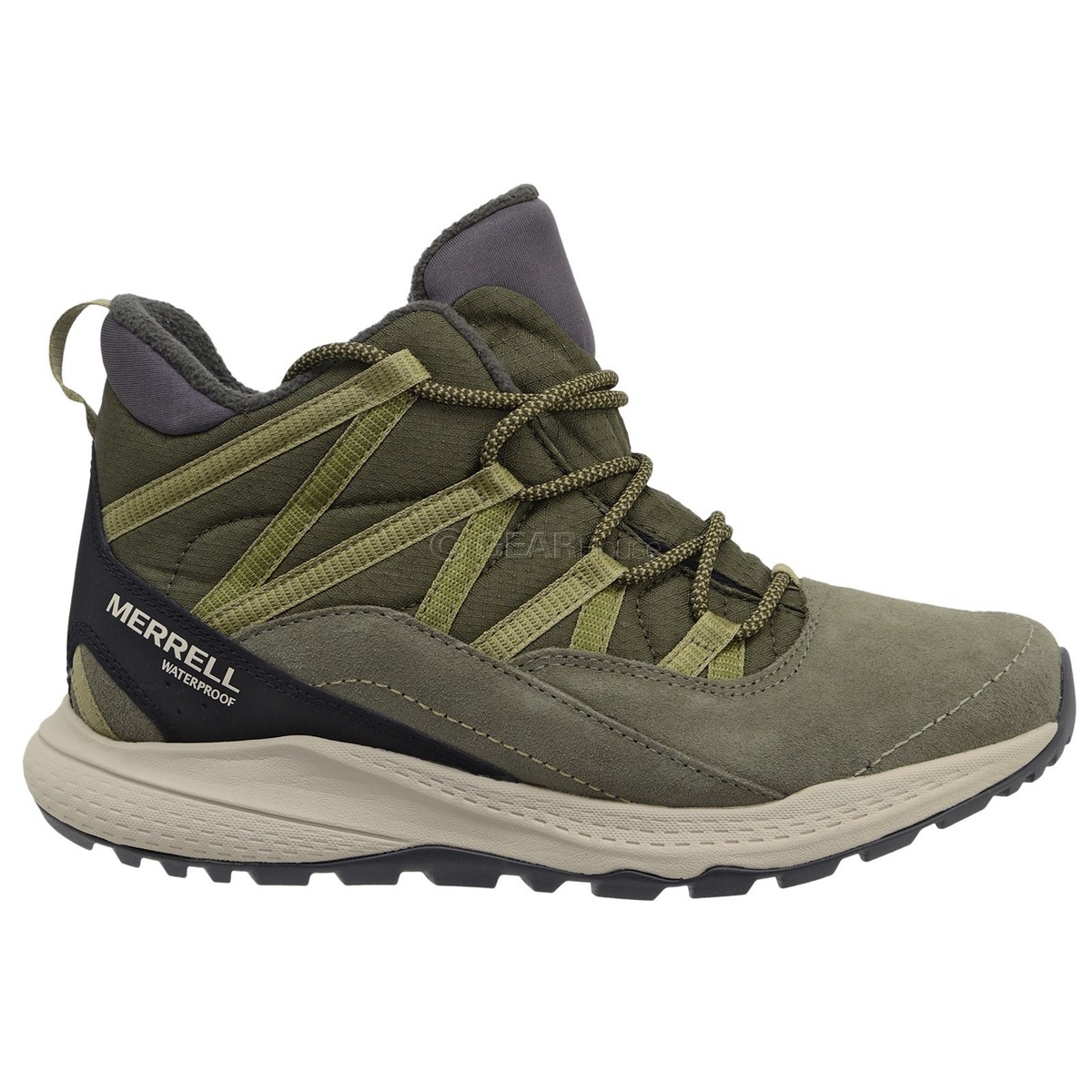 Merrell Bravada Edge 2 Thermo Demi WP Womens Boots Trail, Olive