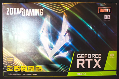 ZOTAC GeForce RTX 3080 Trinity OC LHR 12GB GDDR6X Videokarte (ZT-A30820J-10PLHR)