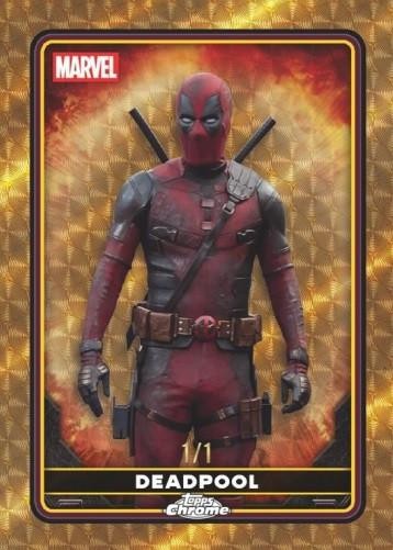 2025 Topps Chrome Marvel Deadpool Hobby Pack | eBay