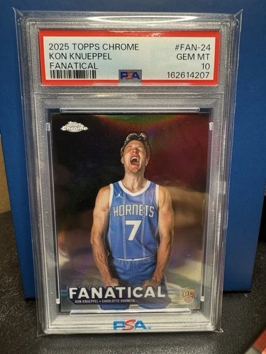 2025 Topps Chrome Update Kon Knueppel Base (PSA 10)