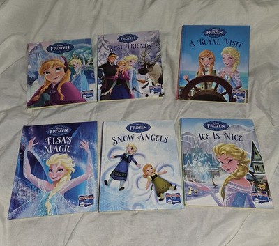 Lot of 6 Disney Frozen Story Reader me reader books. Hardback. (A9)