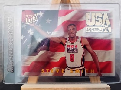 Top Rar 1993-94 Fleer Ultra Basketball Steve Smith #369 Team USA
