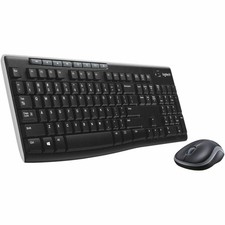 Logitech MK270 Wireless Keyboard and Mouse Combo for Windows, 2.4 GHz Wireless,