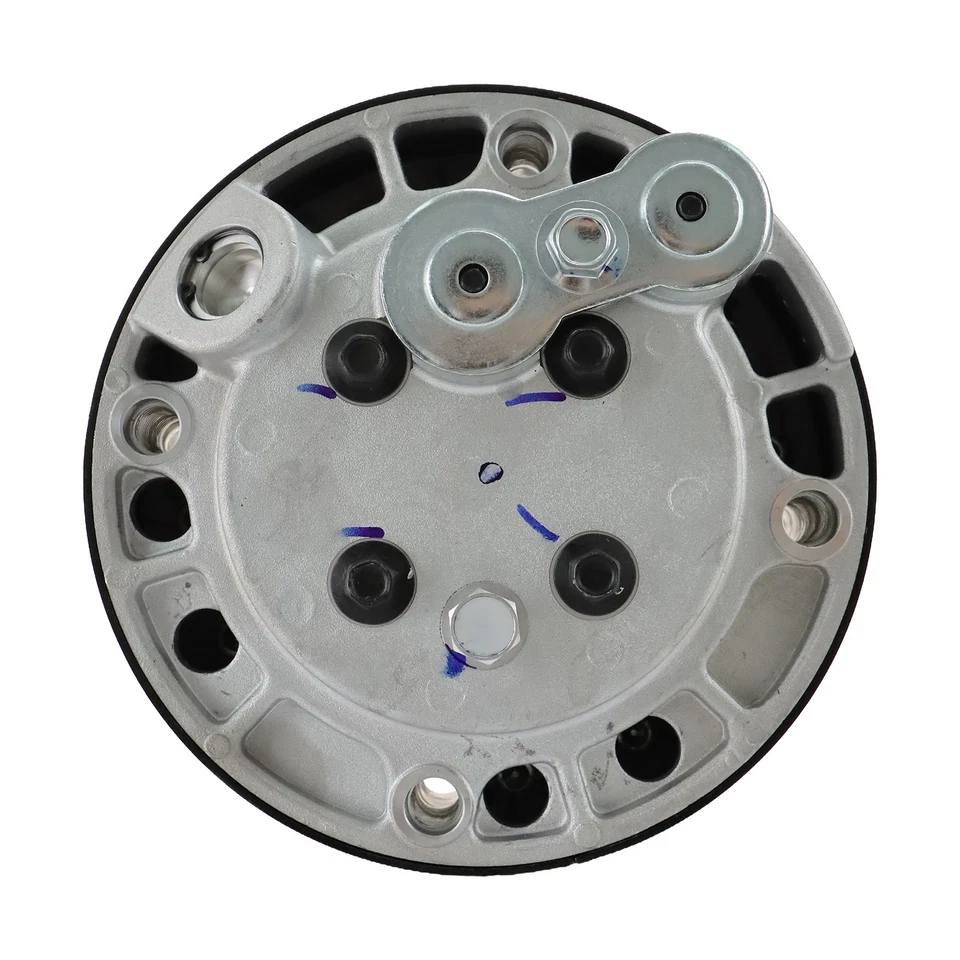 58937 A/C Compressor W/ Clutch fit for 1988-1991 Chevy GMC C&K SERIES 6-Groove - Image 3 of 4