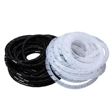 - Banding Loom PC TV Home Cinema Wire Management Sleeving Spiral Wrap Cable Tidy