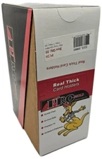(Box of 25) Pro-Mold Real Thick Card Mini Snap Tite Holders 120pt Jersey Cards