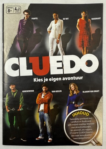 Cluedo Kies Je Eigen Avontuur Hasbro Bordspel Gezelschapsspel Spel Compleet 2013 - Bild 7 von 10