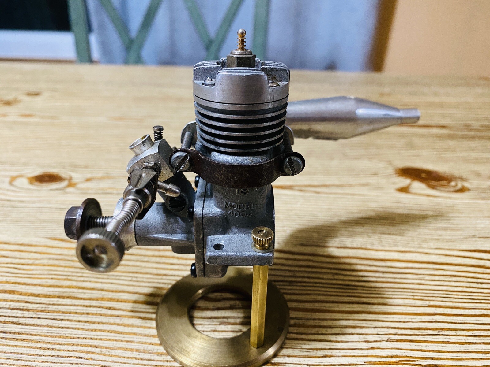 Vintage ENYA 19 MODEL 4004 RC model airplane engine + Tatone Muffler eBay