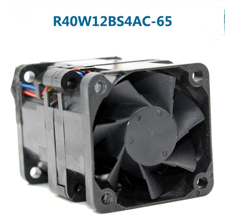 NIDEC R40W12BS4AC-65 12V 0.10A 4056 4cm Fan 1U Server Chassis Fan - Image 4 of 4