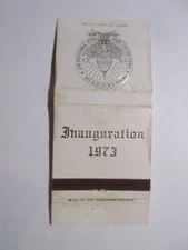 Vintage Richard Nixon Spiro Agnew Jan 20 1973 Inauguration Matchbook matches