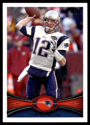 2012 Topps #440a Tom Brady