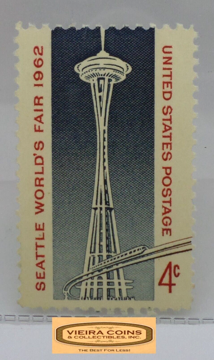 1962 USA Postage Seattle World's Fair 4 Cents Stamp - #S41760NQ | eBay