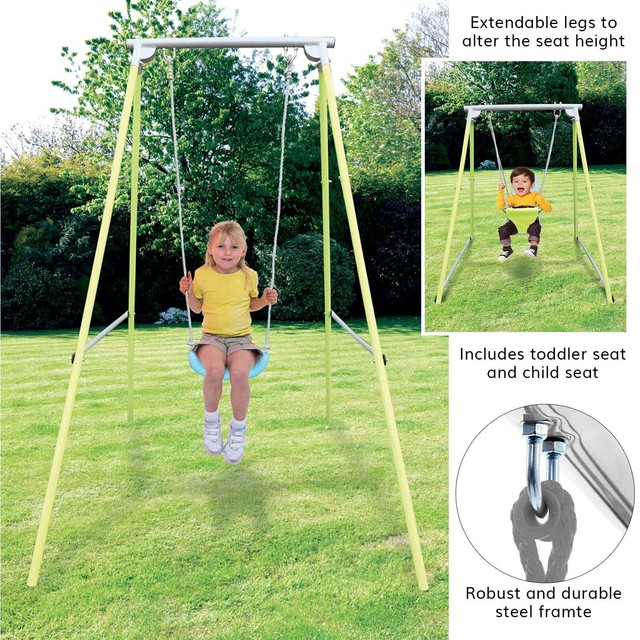 toddler garden swing set