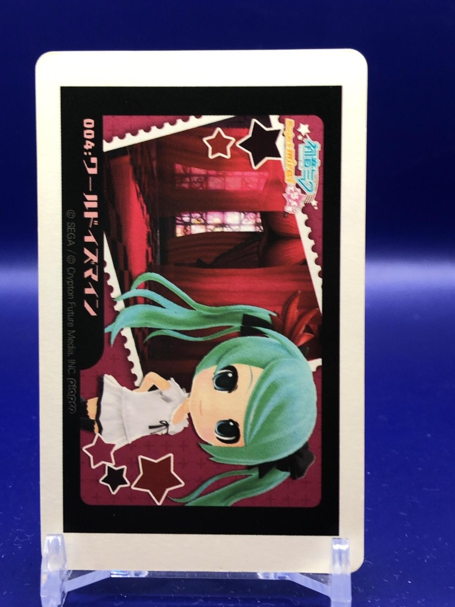 Len 003 Miku 004 Hatsune Miku Project Mirai DX AR Card Sega