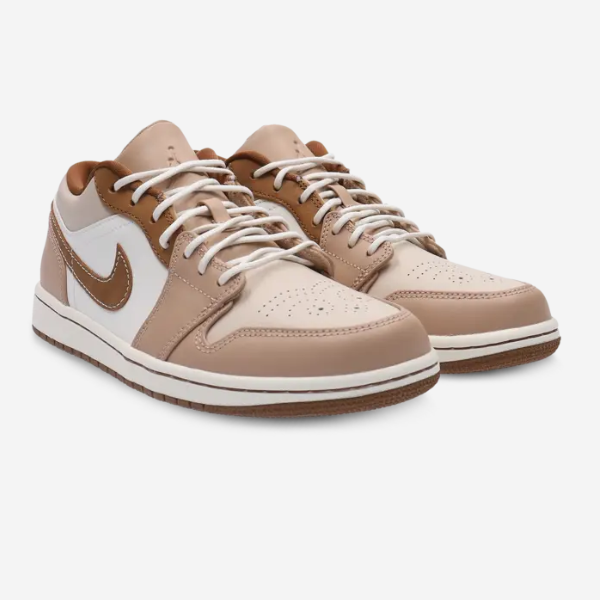 Nike Air Jordan 1 ベージュ/ブラウン Amazon | [ナイキ] スニーカー メンズ エアジョーダン 1 ローカット