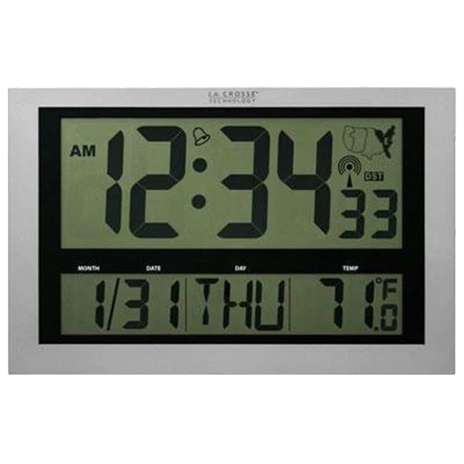 La Crosse Technology Digital Plastic Wall Clocks