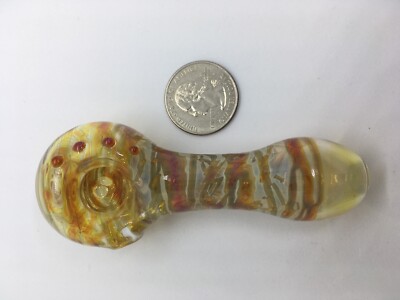 Rootbeer Marble Tobacco Glass Bowl