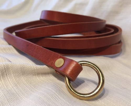 1/2" Wide X Slender Medieval Ring Belt SCA Faire Sword Pirate Rennie Knight - Picture 5 of 24