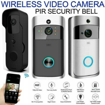 Doorbell Cameras Ring Doorbell Speaker Volume Low Wireless WiFi