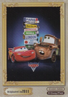 2023 Disney 100 Carnival Series Card Fun Base #D100C-SR66 Cars 2